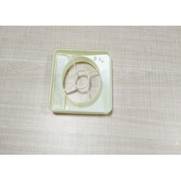 Yellow Twin / Dual Shot Injection Molding , Abs Plastic Injection Molding Service