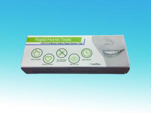 Cheap Plastic Rapid Hiv Test Kit Home Use 99% Accuracy for sale