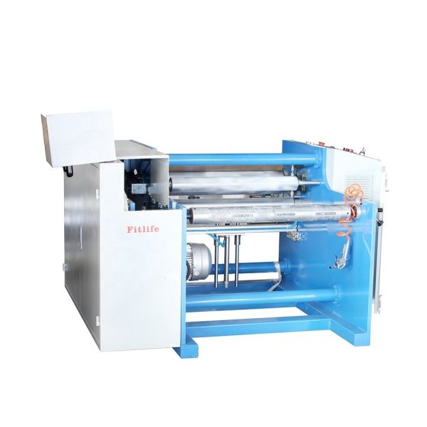 Wood Packaging Material Semi-automatic Aluminum Foil Rewinding Machine with Long and 380V