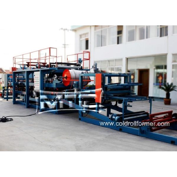 EPS/Rockwool Insulated Sandwich Panel Making Machine