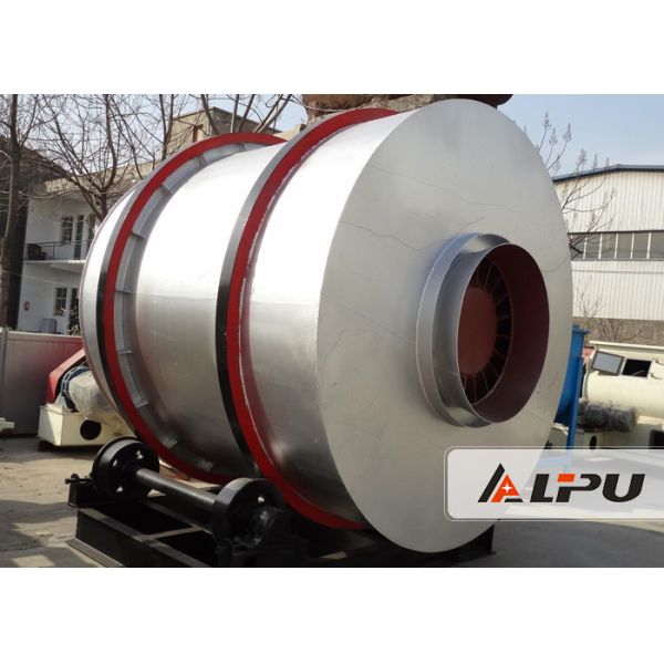 2.5×7 High Efficiency Industrial Drying Equipment / Three - Drum Dryer for Sand