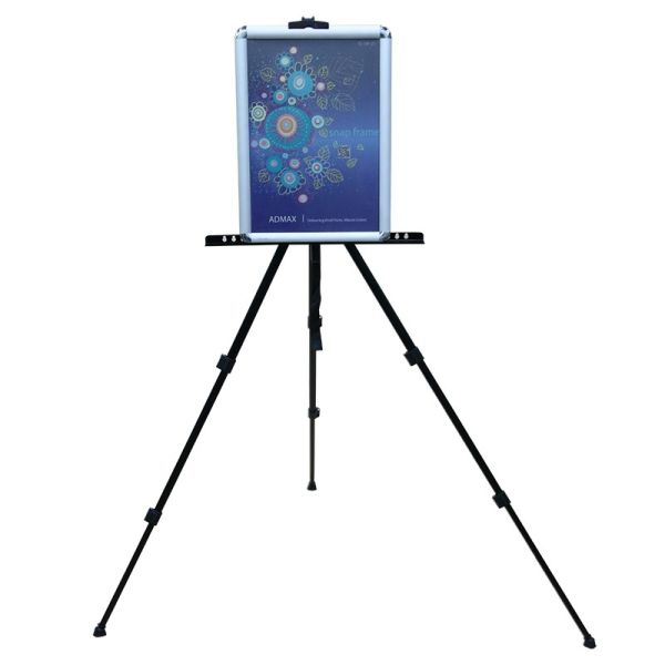 Light Weight Tripod Graphic Banner Stand Aluminum Poster Easel Art Easel