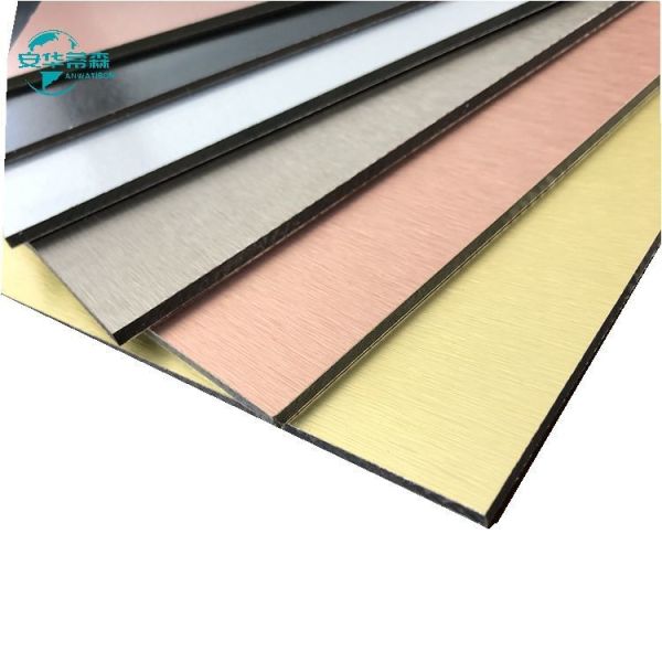 Brushed Impact Resistance Brushed Aluminum Composite Panel with Corrosion Resistance
