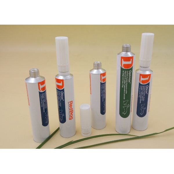 Dog Hairball Soution Remover Tube Collapsible Soft Aluminum Packaging Tubes