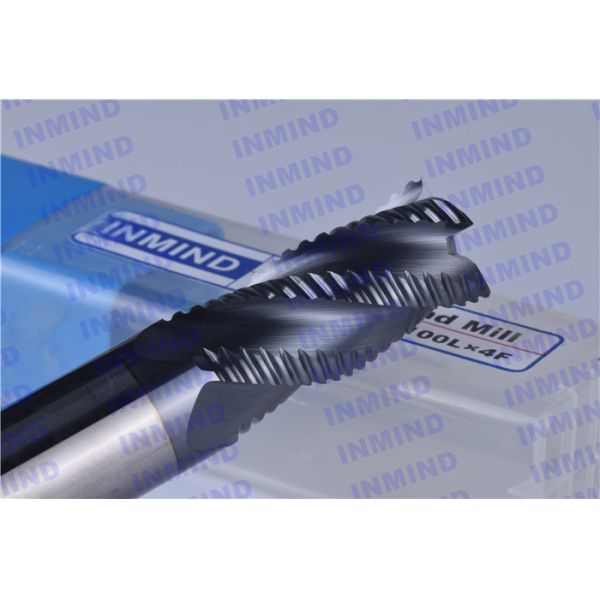 12 mm - 20 mm Diameter Roughing End Mill Cutter with 30 Degree Helix Angle