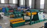Durable Cut To Length And Slitting Line HR CR SS GI Steel Coil Slitting Machine