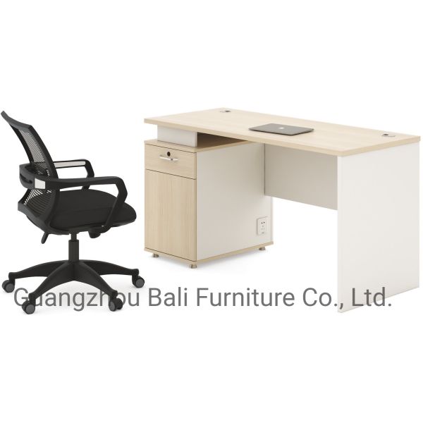 Wooden L Shaped Computer Table Modern Living Room Computer Desk