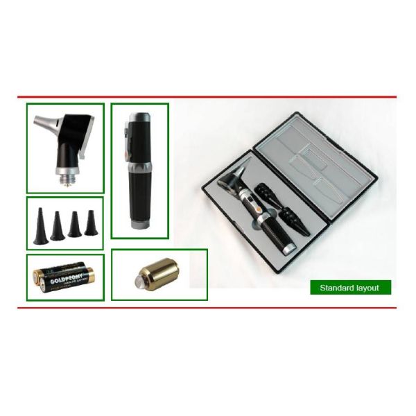 Fiber Optic Otoscope Digital Video Otoscope Large Scratch Resistant Glass