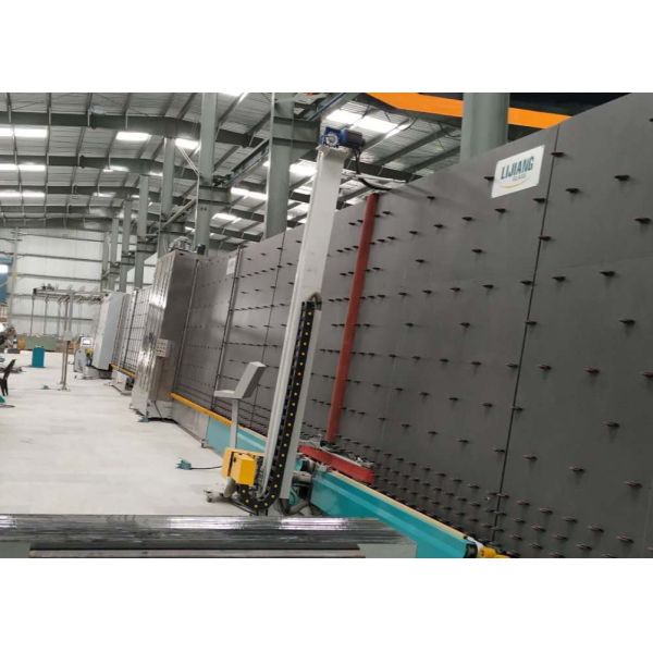 Low E Glass Vertical 3000r/min Glass Edge Polishing Machine for Insulated Glass Belt Grinding