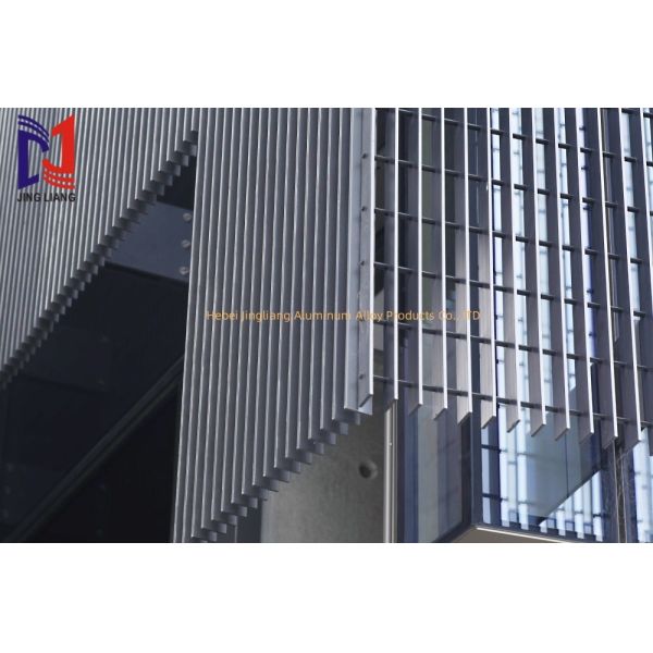 Aluminum Alloy Grille Products For Cladding Wall