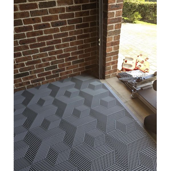 Premium Black Garage Floor Tile PP Rubber Matting For Garage Floor