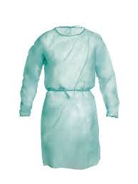 Fluid Protection Sterile Reinforced Theatre Plastic Surgical Gown Reusable