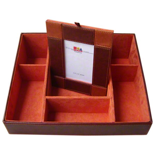 Customize Office Stationery Set Multi-Partition Fleece Insert Packaging Series