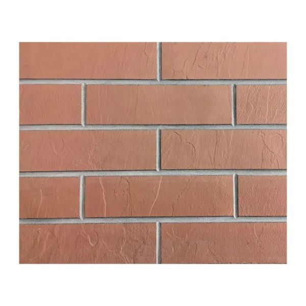 Fast Install Brick Veneer MCM Antique Red Facing Brick Hotel Decorative Exterior Wall Flexible Combined Ceramic Tile