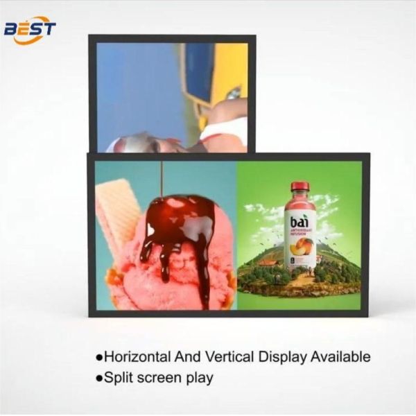 Outdoor IP66 Waterproof Digital Signage 55 Inch 5000nit UHD Aviation Grade Aluminum Alloy