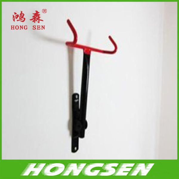 Mountian/road bicycle wall display storage folding hook