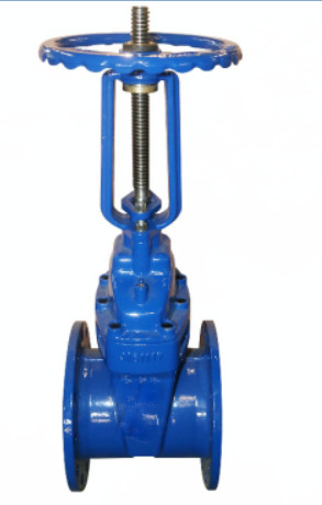 Ductile Iron Cast Gate Valve Elastic Seat Soft Seal Open Rod DIN NPS 11/2" - 24"