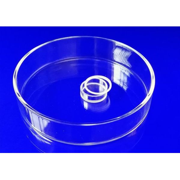 Chemical Laboratory Glass Bottles Dimensional Stable Polished Surface