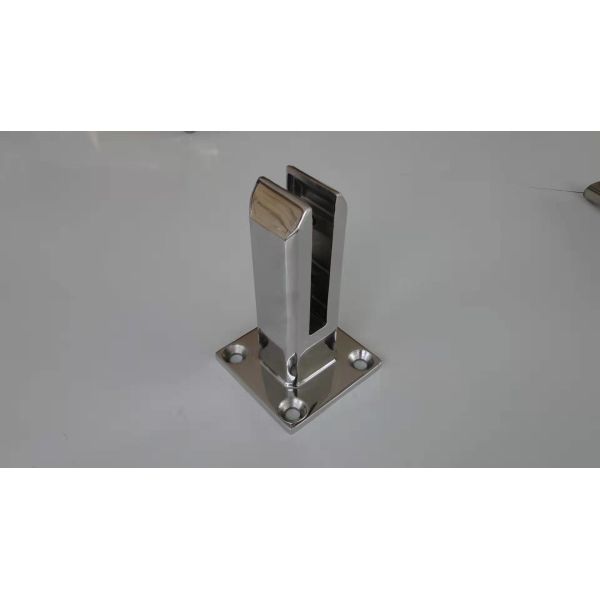 stainless steel glass pool hardware ,glass pool spigot ,stainless steel glass balustrade clamp ,