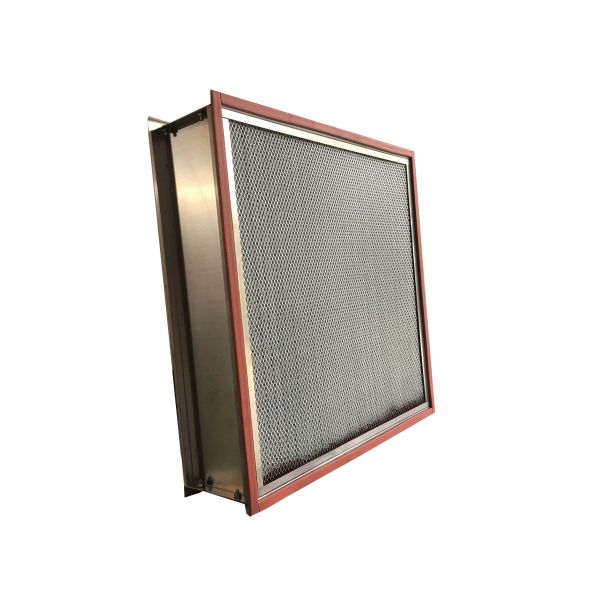 Galvanized 0.3um High Temperature HEPA Filter For Oven Equipment