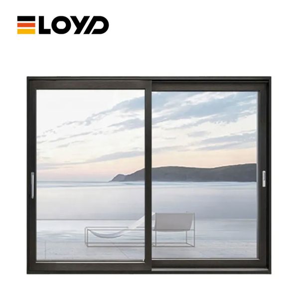 Stackable Hidden Aluminum Accordion Glass Sliding Doors Waterproof Windproof