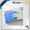 Buy cheap 5 Mil Latex Disposable Protective Gloves Powder Free Ambidextrous from wholesalers