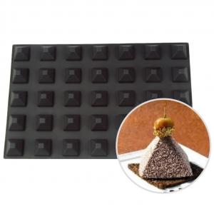 Cheap Pyramid Shape Silicone Baking Molds Commercial Bakery Equipment OEM ODM for sale