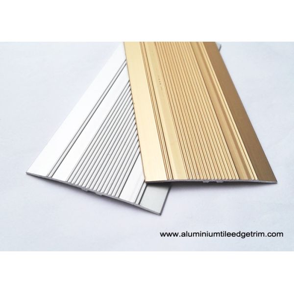 Bronze Aluminium Floor Trims / Flat Floor Threshold 50 mm x 90 mm / 2700 mm