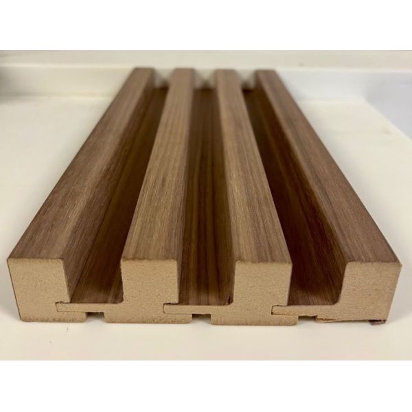 Light Weight 21mm Wooden Acoustic Slat Wall Panel Multipurpose