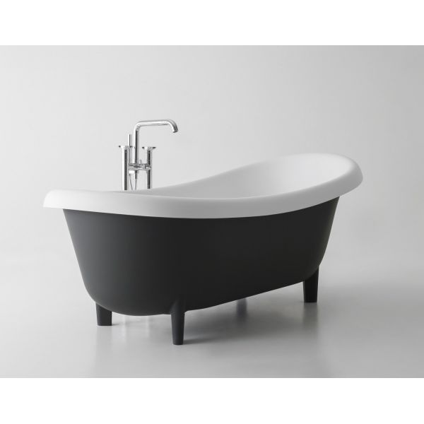 Rectangle Freestanding Soaking Bathtub Stain Resistant Long Life Span