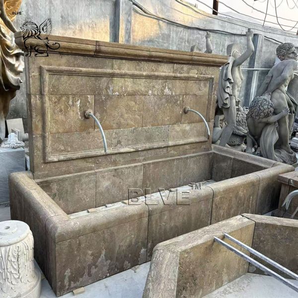 Stone Wall Fountains Antique Italian Marble Garden Fountain Design Large Outdoor Home Decoration