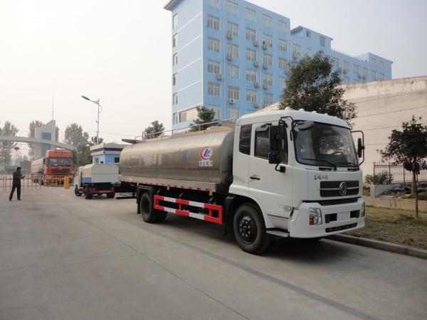 Quality Dongfeng 4*2 11.77CBM milk tanker truck for sale, HOT SALE! dongfeng 12m3 stainless steel fresh milk tank truck wholesale
