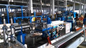 Cheap Soft Plastic Sheet Extrusion Machine , Flexible PVC Sheet Extrusion Equipment Production Line for sale