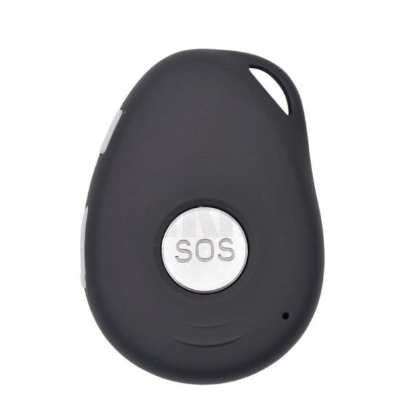 Mini Waterproof 3G GSM Personal GPS Tracker Locator Elderly Fall Detection SOS Communicator Alzheimer Keyring EV07