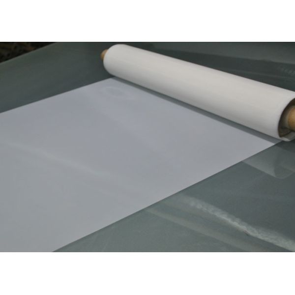 165T-31 Polyester Screen Printing Mesh 30 Micron White Yellow