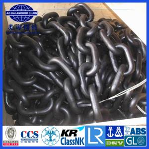 Cheap 6~50mm BM1 BM2 BM3 Black Painted Open Link Anchor Chain with certification for sale