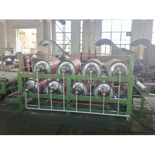 Efficient Water Cooling Rubber Sheet Cooling System With Auto Swing Device