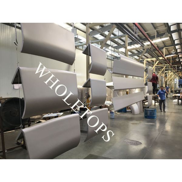 7.0MM 8.0MM Aluminum Wall Art Panels External Curtain Wall Cladding