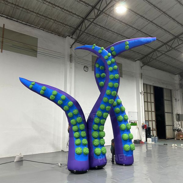 Building Advertising Decoration Inflatable Squid Inflatable Octopus Tentacles
