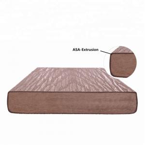 China 140mm*25mm General Size Outdoor Recycled Plastic Lumber Decking Flooring Boards Plank on sale