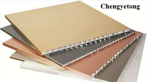 Width 1600mm Wood Grain Aluminum Honeycomb Panels