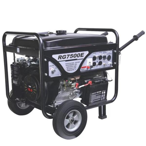 190F Engine Portable Electric Generator Petrol 6kw Manual Electric Start