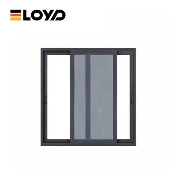 Aluminium Alloy Horizontal Sliding Doors And Windows Triple Glazed For Kitchen