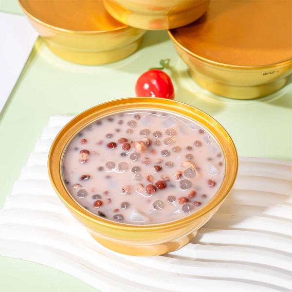 Red bean sago with milk , Hong Kong style , Sweet and nourishing , Simmer at 121°C with 0 additives