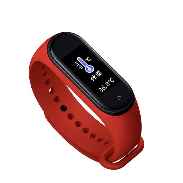 MT12 NFC Flash Temperature Sleep Monitoring Smartwatch 90mAh IP68 Exercise Fitness Watch