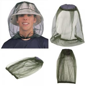 Cheap Outdoor Fishing Cap Anti Mosquito Net For Face Mosquito Insect Repellent Hat Bug Mesh Head Net Face Protector Travel Cam for sale