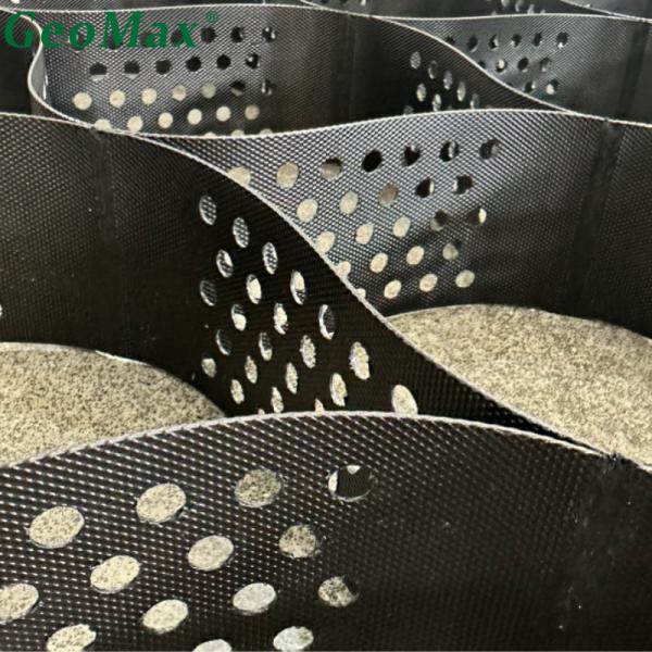 75mm HDPE Geocell for Parking Lot Ground Stabilization and Load Support