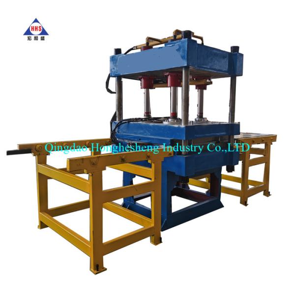 Rubber Interlock Brick Making Machine Down Stroke Type 1 Layer