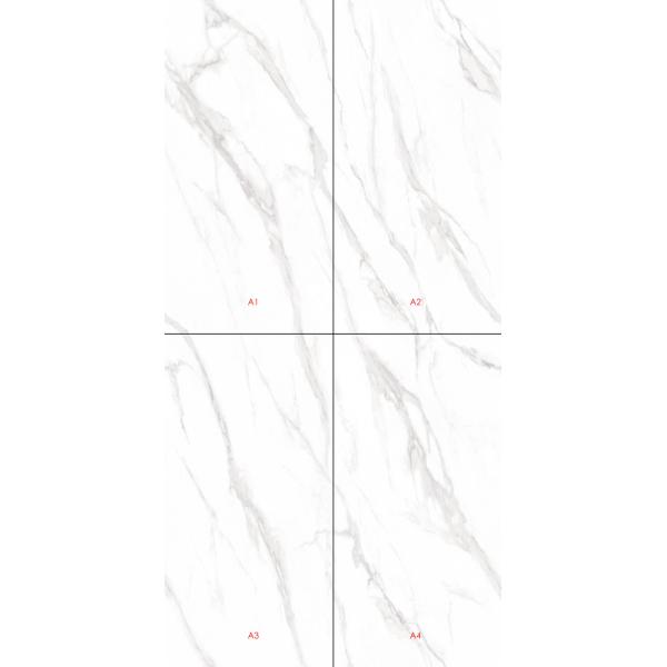 Large White Marble Border 900x1800 Porcelain Wall Tiles