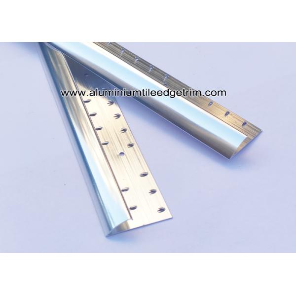 Aluminium Material Carpet To Wood / Hard Floor Transition Trim